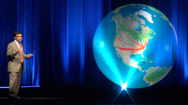 Large Hologram for Keynote Presentations